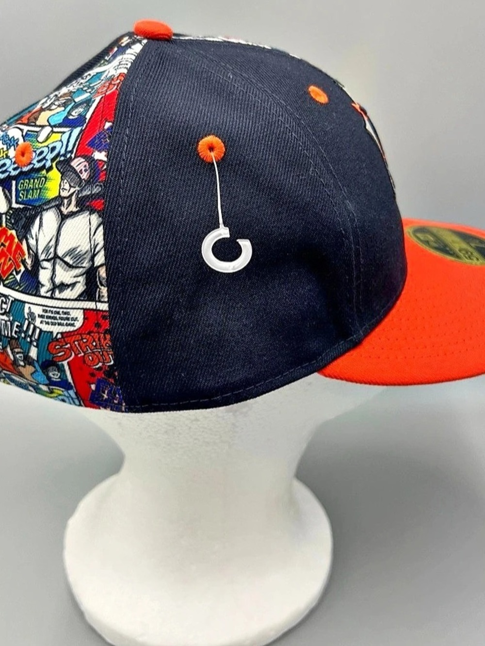 New Era 59fifty Diamond Hero Edition Detroit Tigers Hat, Comic Book Cap, 7 1/4 - Picture 5 of 10